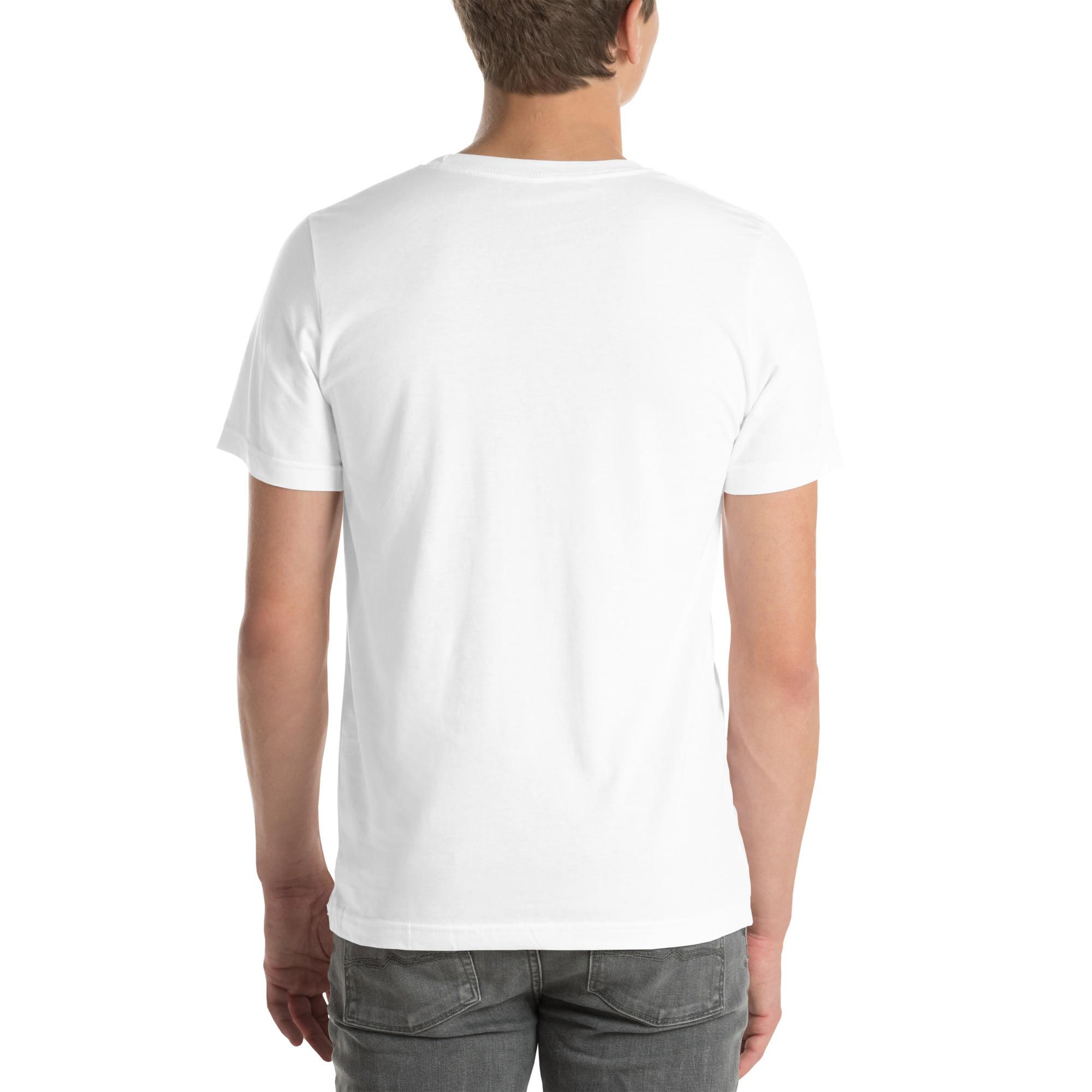 Palmarinos Unisex T-Shirt B/W - Image 2