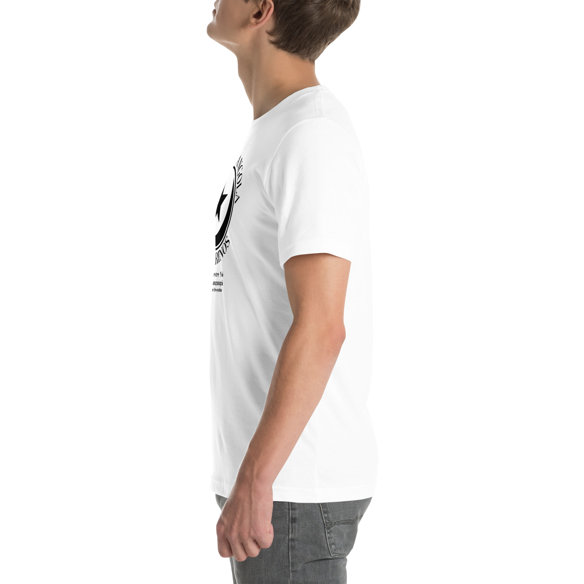 Palmarinos Unisex T-Shirt B/W - Image 3
